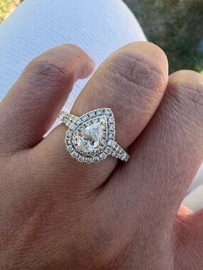 Enchanted Disney Ariel diamond ring